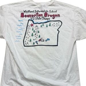 90s vintage Whitford Intermediate School Beaverton Oregon Graphic Tshirt XL